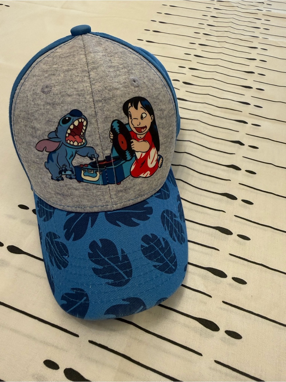 Disney Light Blue Cotton Strapback Bucket Hat